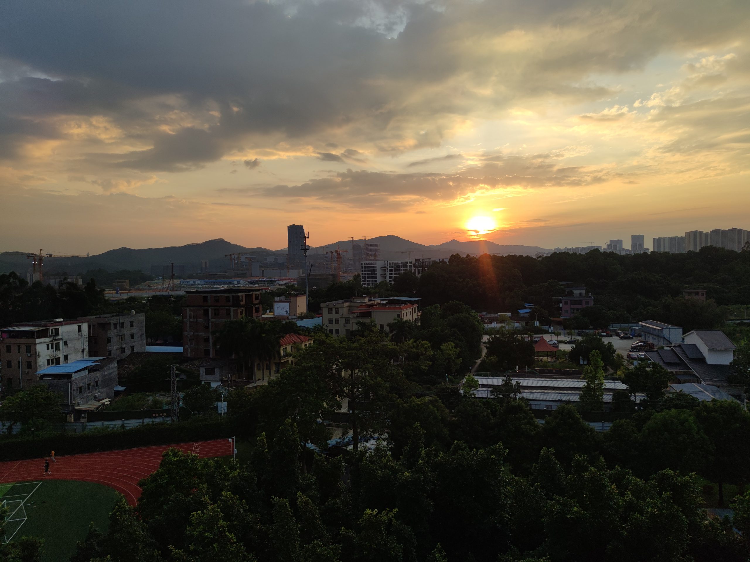 新学校的上课